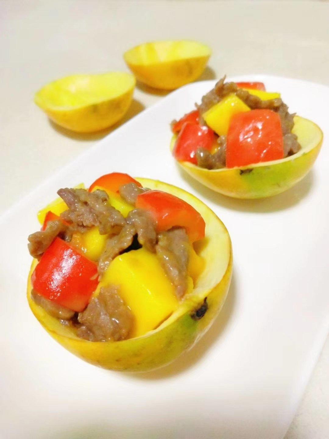 芒果炒牛肉
