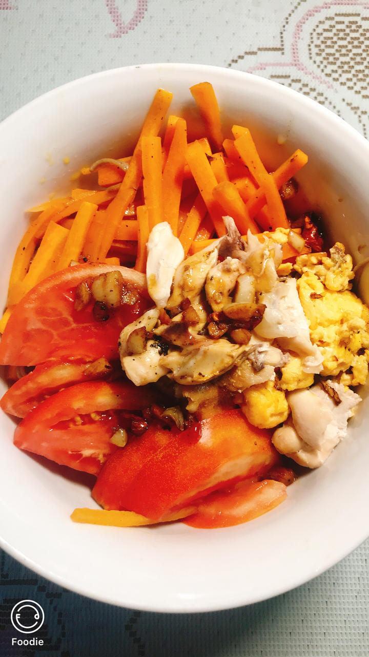 ㊙️低脂低热量❗️巨好吃四款减脂凉拌面‼️