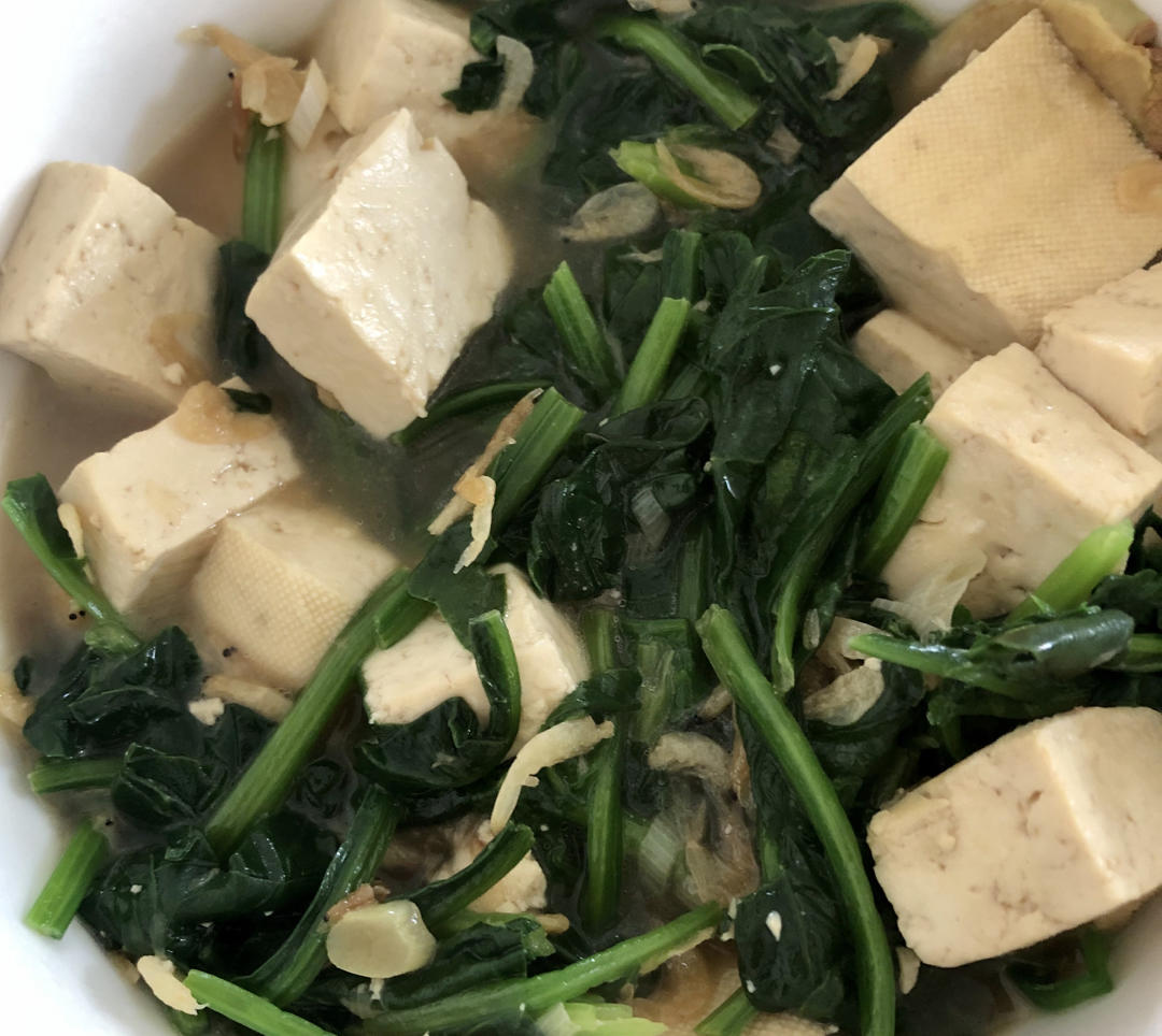 菠菜豆腐汤