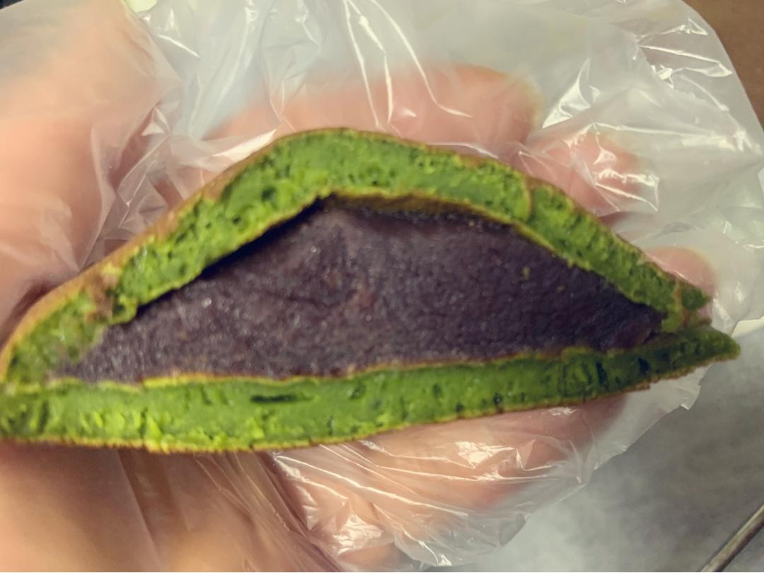 抹茶蜜豆铜锣烧