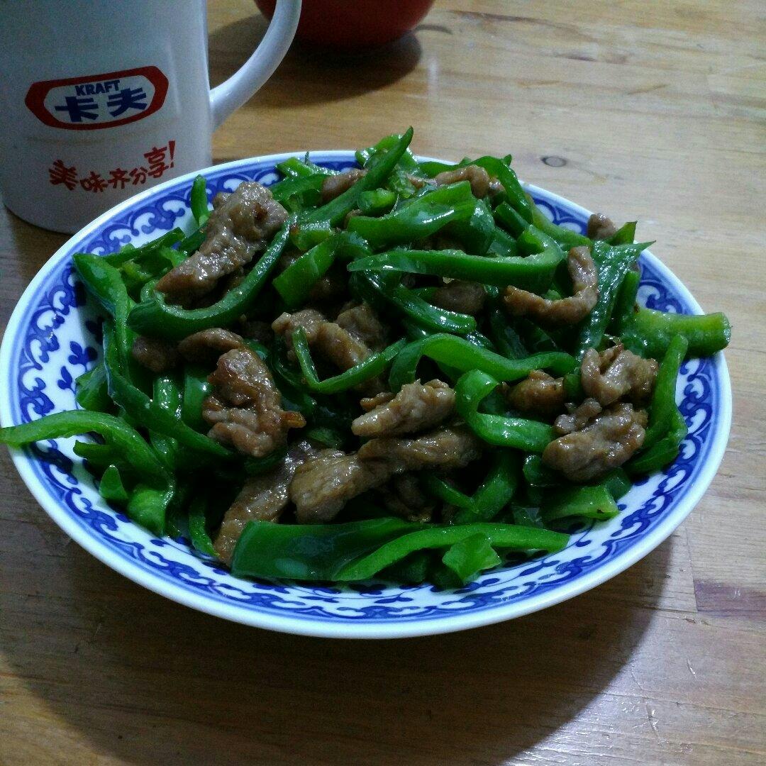 青椒炒鸡腿肉（大厨级别）