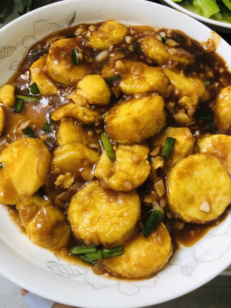 脆皮茄汁日本豆腐