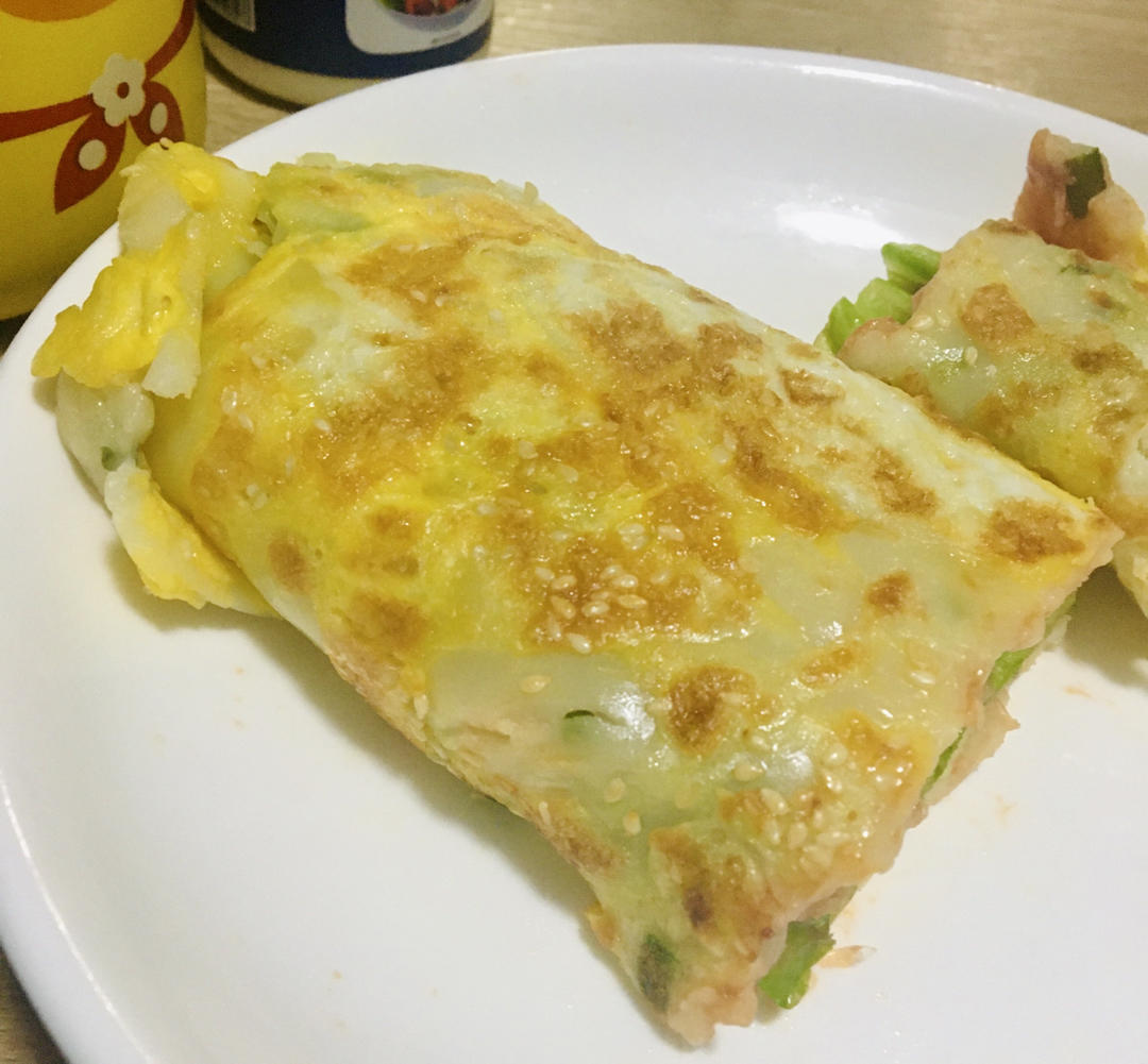 家庭版快手煎饼果子