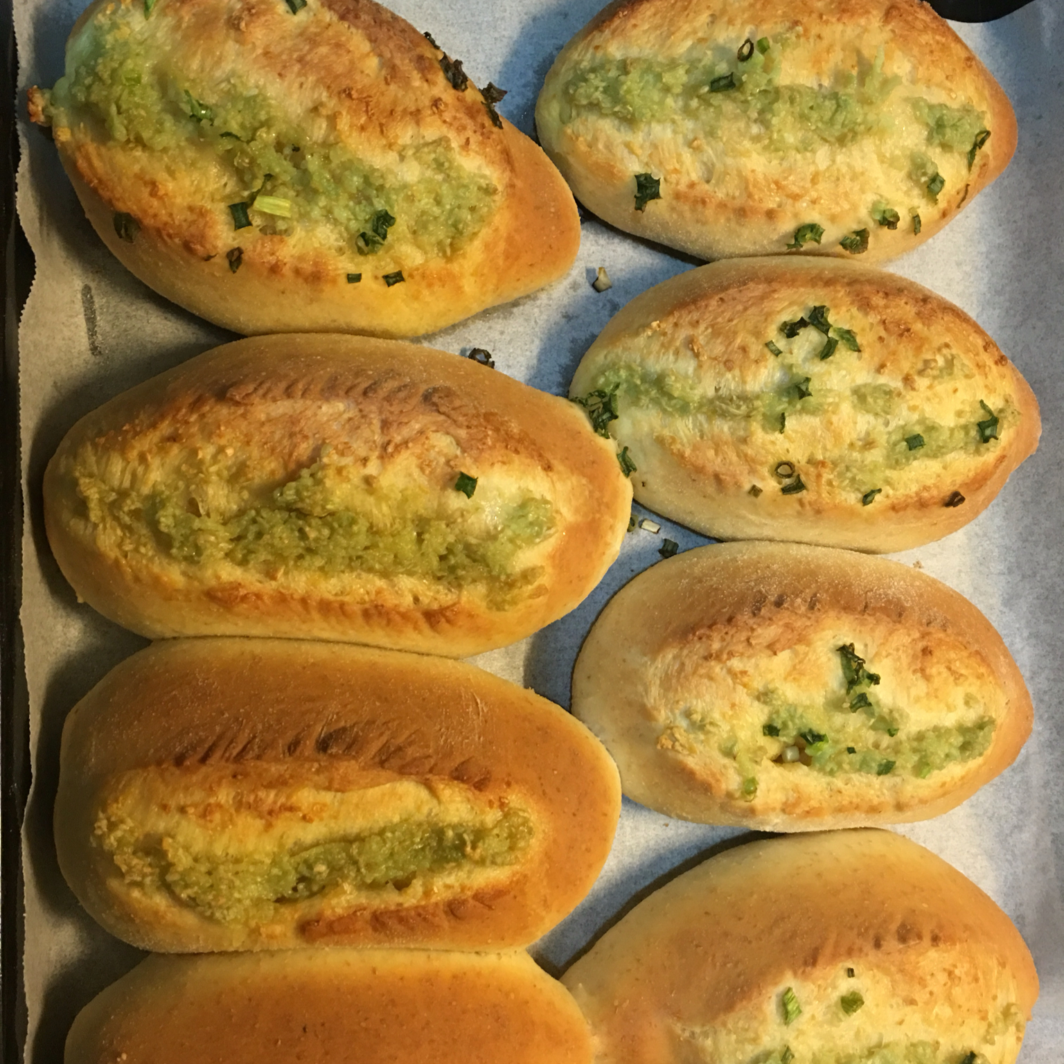 蒜香面包