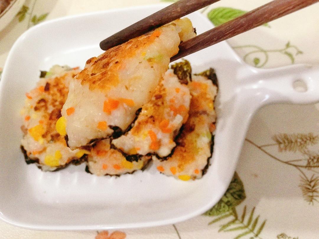 小朋友最爱的海苔虾排