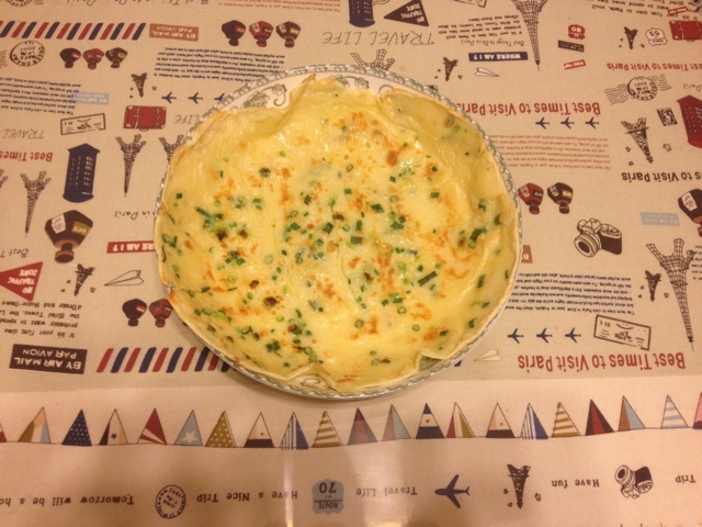 葱花鸡蛋饼