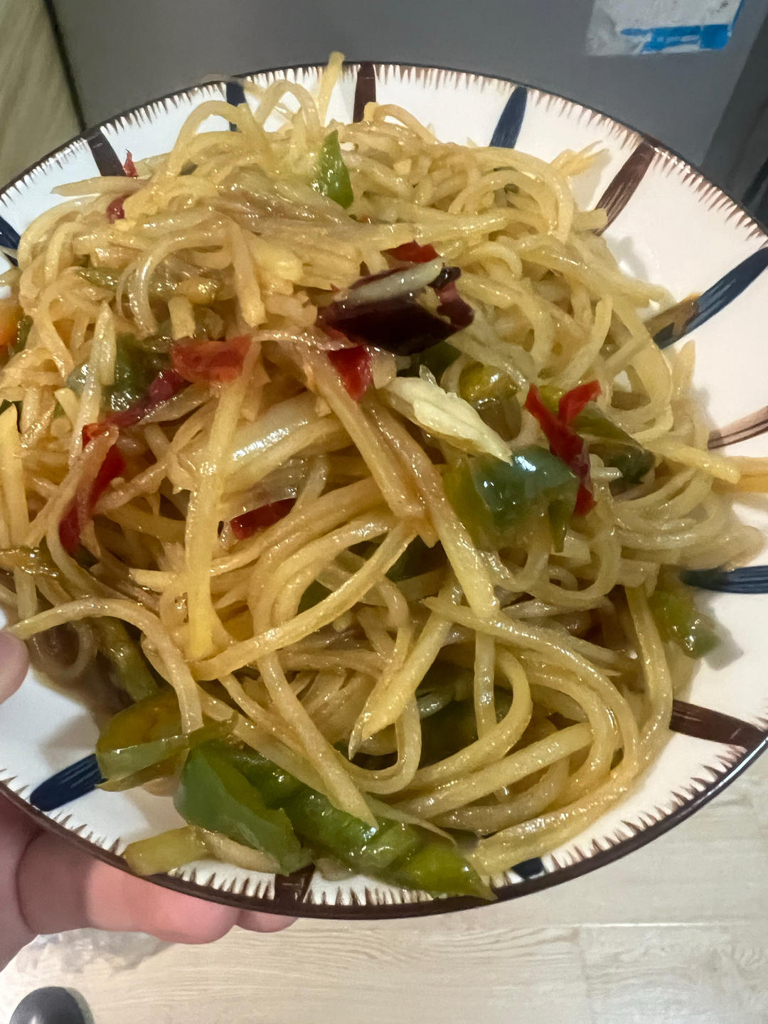 酸辣土豆丝的家常做法 超级下饭