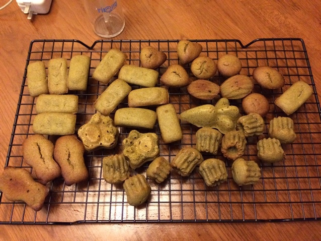 抹茶玛德琳蛋糕