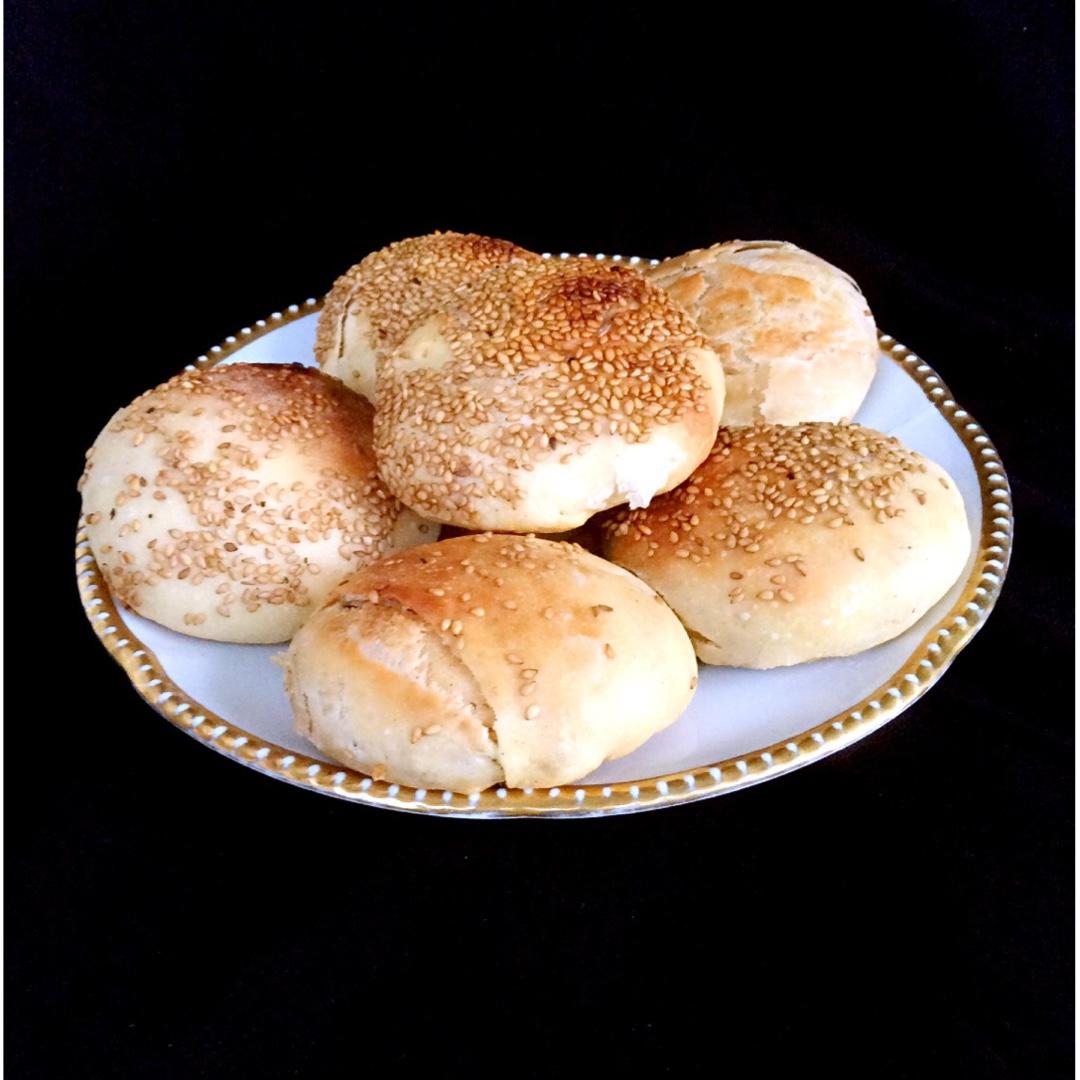 婉跃儿做的油酥烧饼