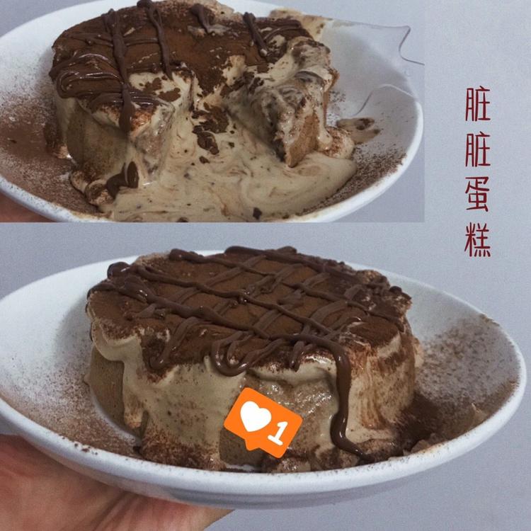 #视频教程#有灵魂的脏脏蛋糕，戚风生涯的巅峰之作，劣狐狐烘焙