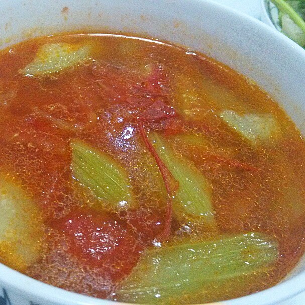 西红柿烧丝瓜