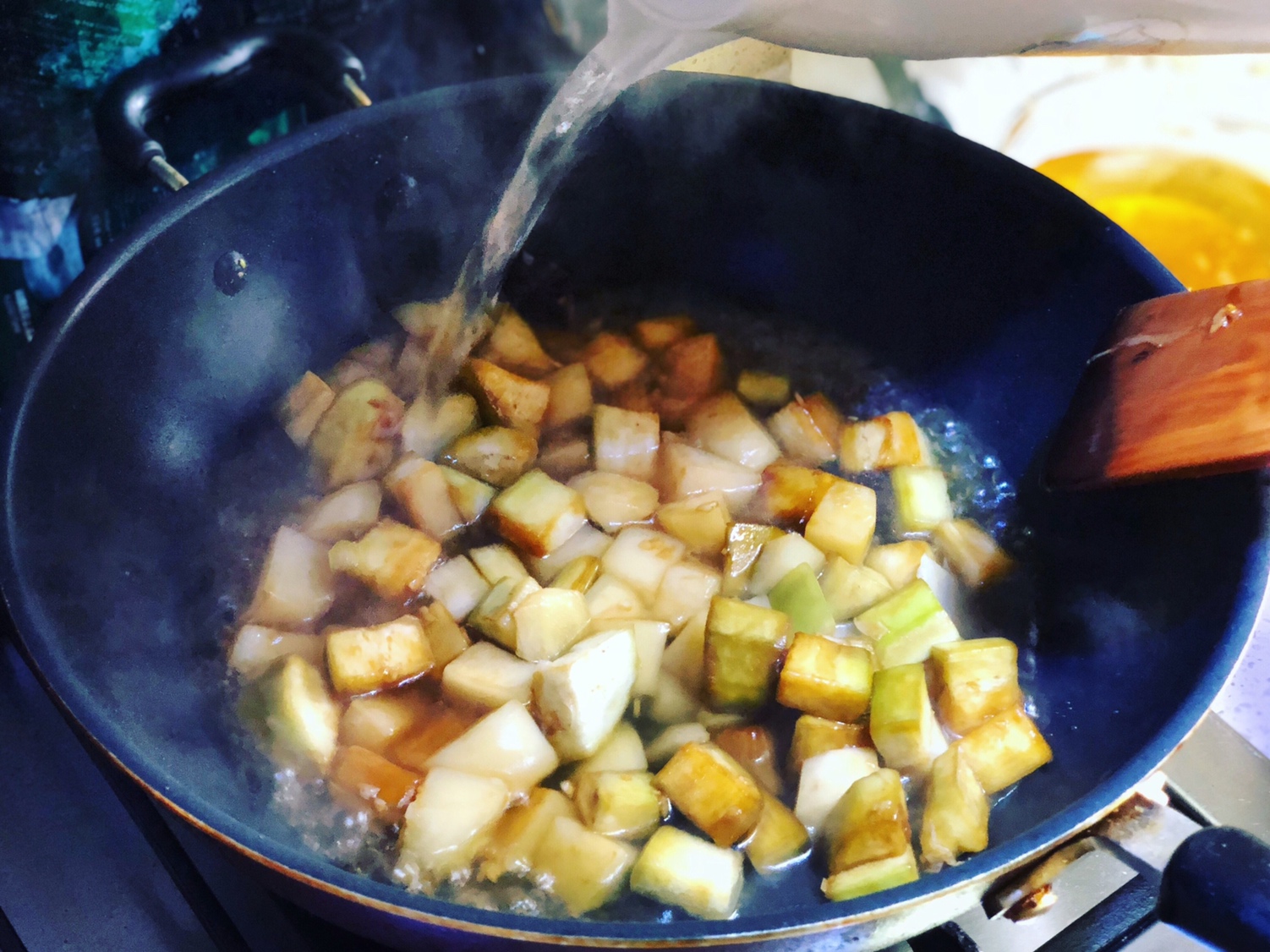 土豆茄子（一道超级费米饭的菜）的做法 步骤11