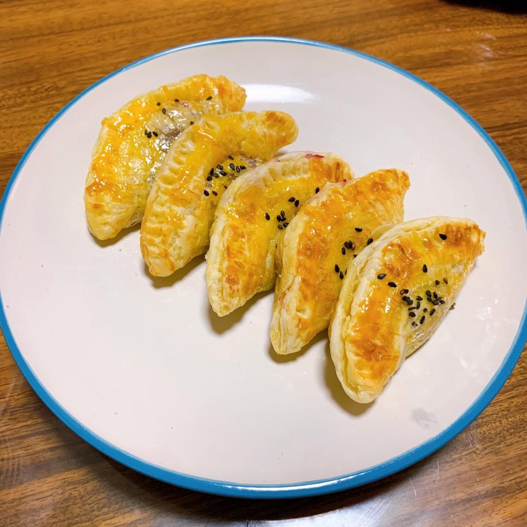 （蛋挞皮版）芝士紫薯酥
