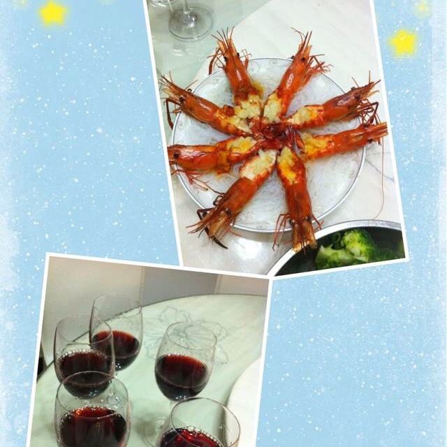蒜蓉粉丝蒸虾