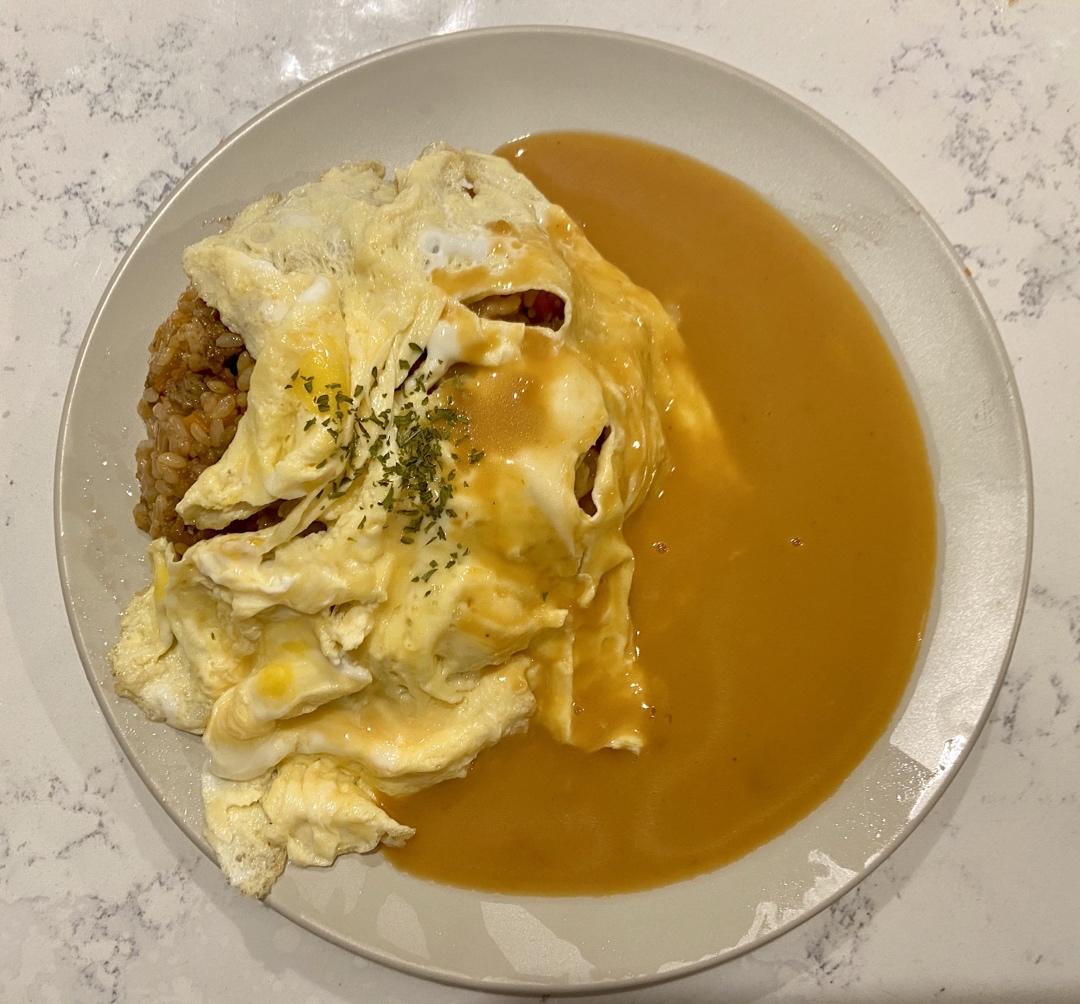 【姜食堂&家常菜白老师蛋包饭】 很快就学会了！