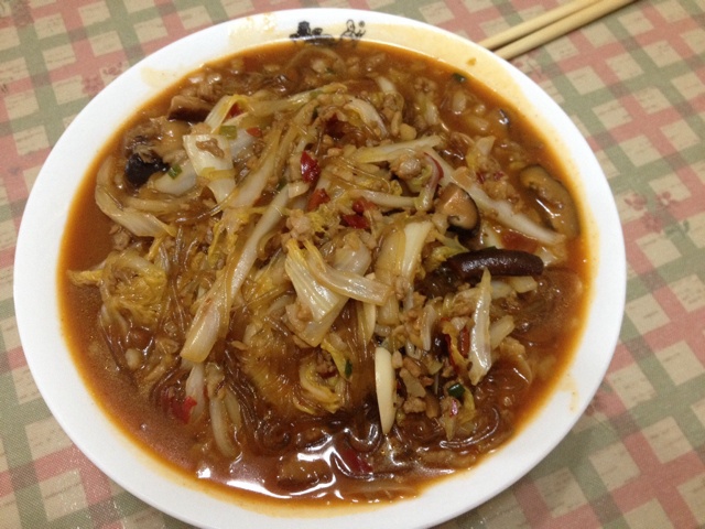 白菜炖粉条