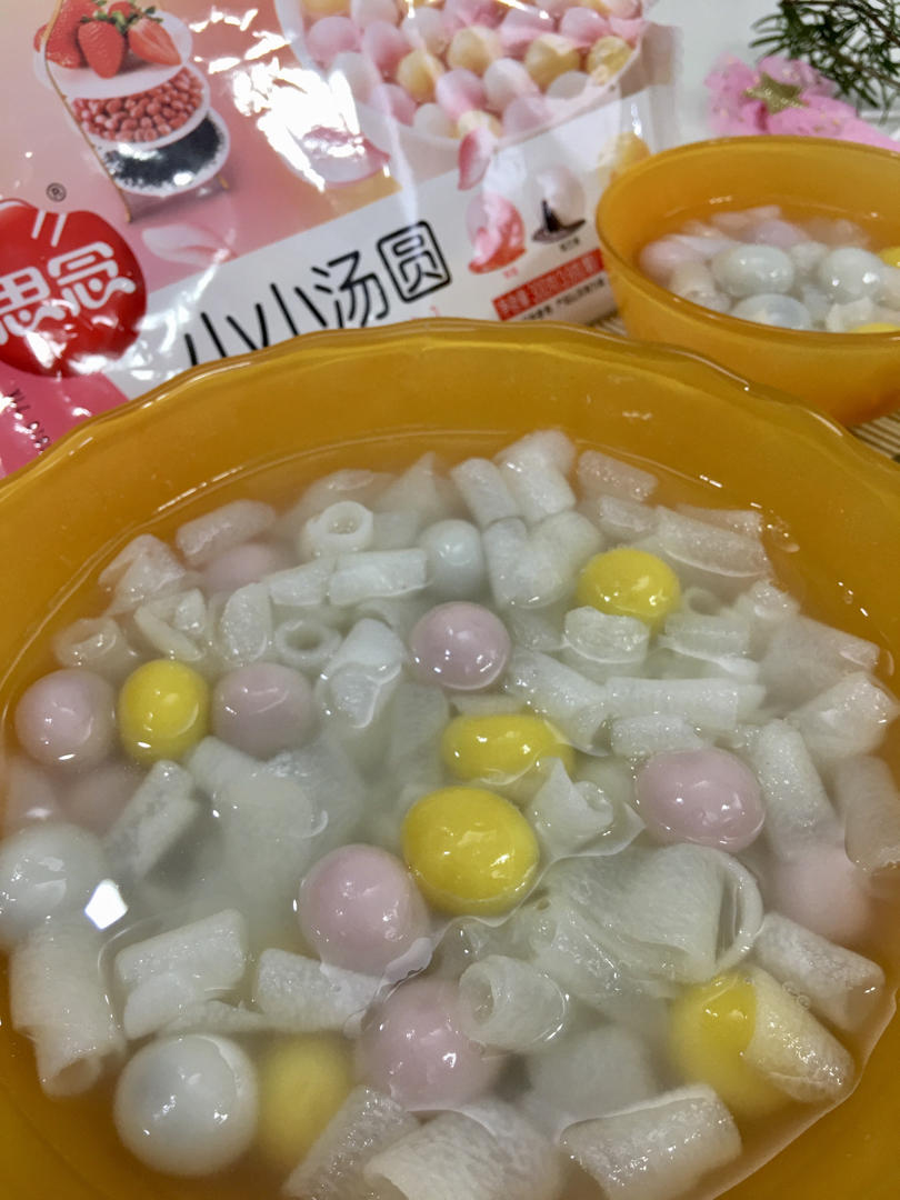 东方潮味 冬至新young汤圆,冬至前的温暖;姜薯,潮汕地区特产小吃