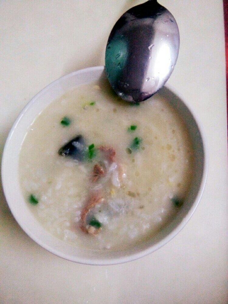 皮蛋瘦肉粥 Pidan & Pork Rice Soup