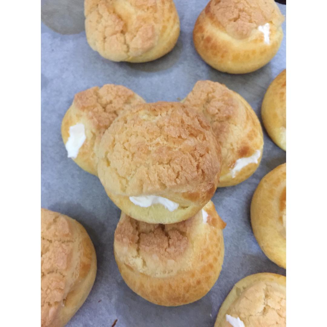 十分美味的酥皮泡芙