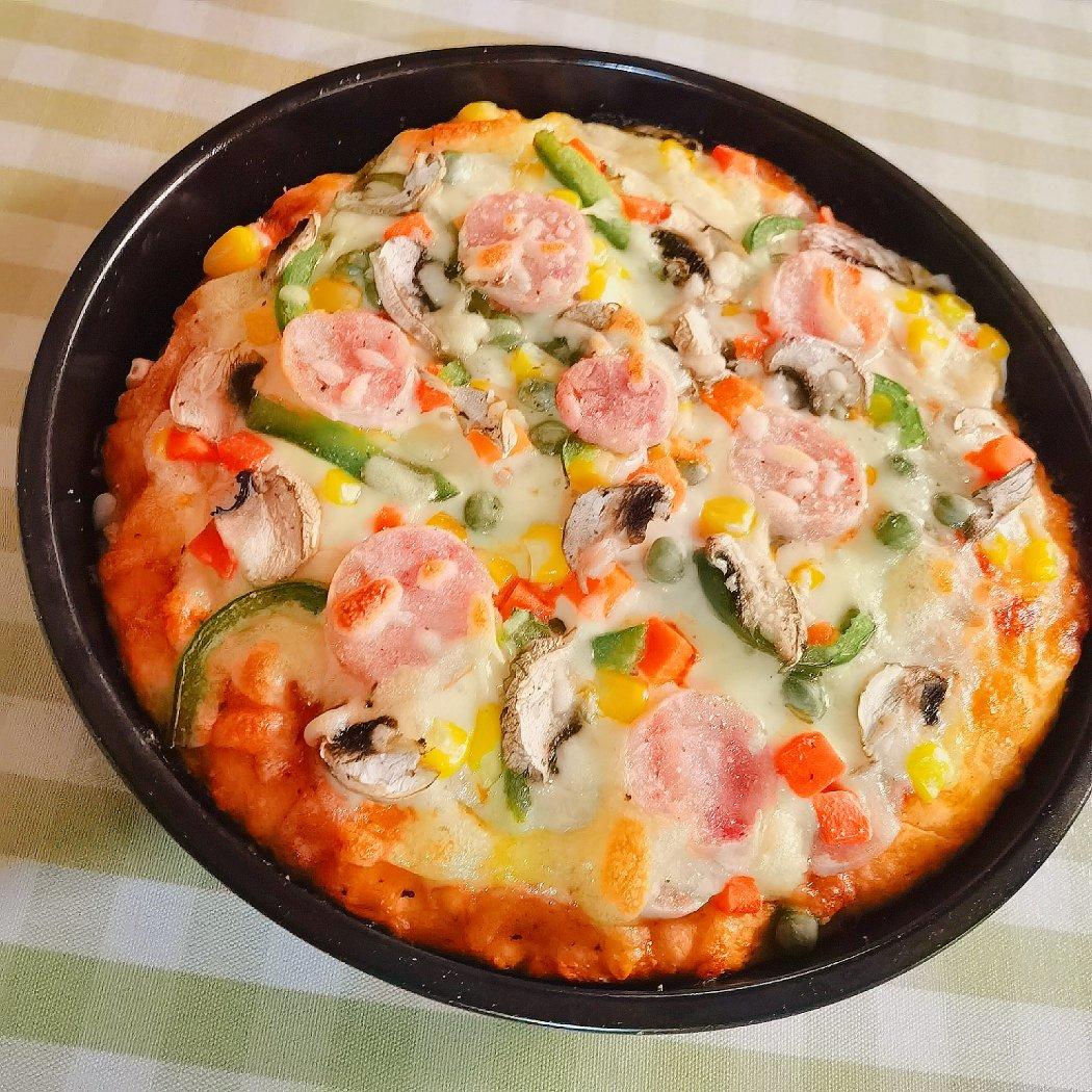 8寸纯手工什锦披萨