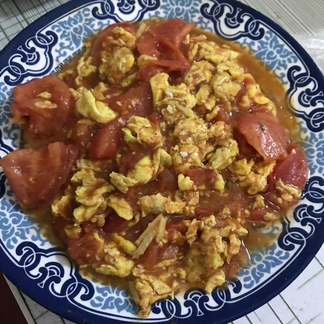 西红柿炒鸡蛋