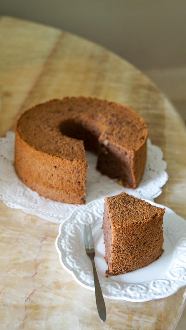 心满意足—香蕉戚风蛋糕