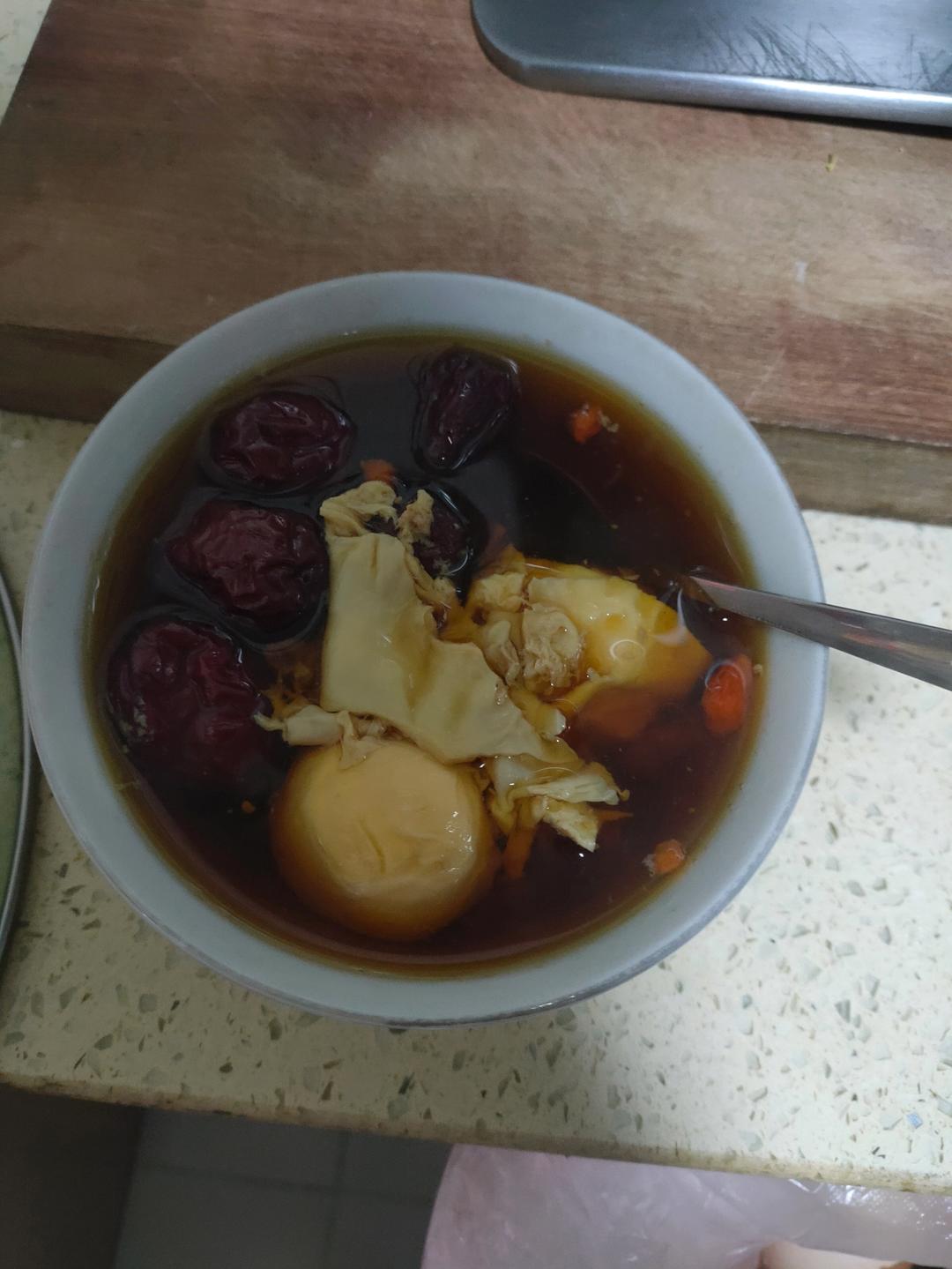 红糖鸡蛋水