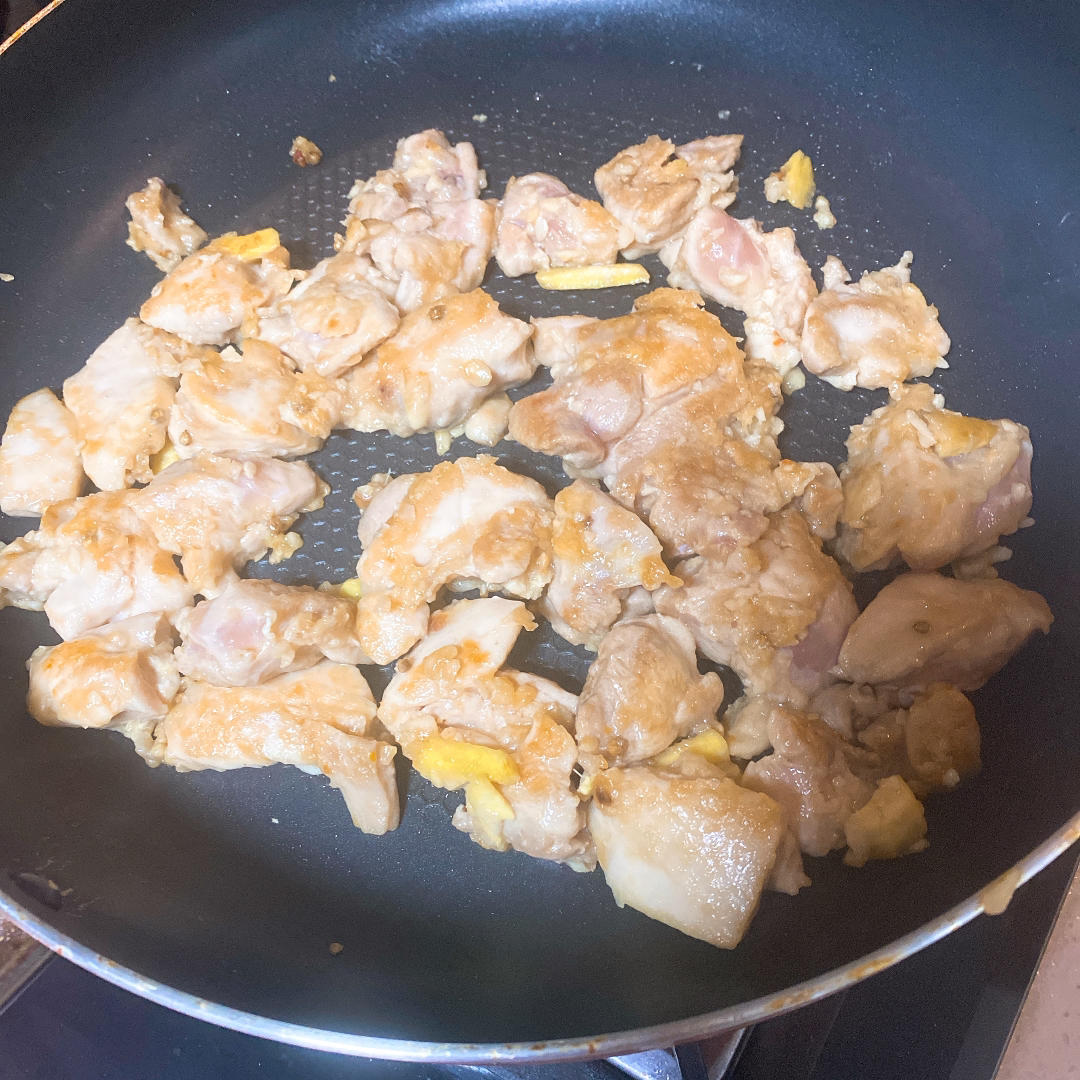 蒜香煎鸡腿肉