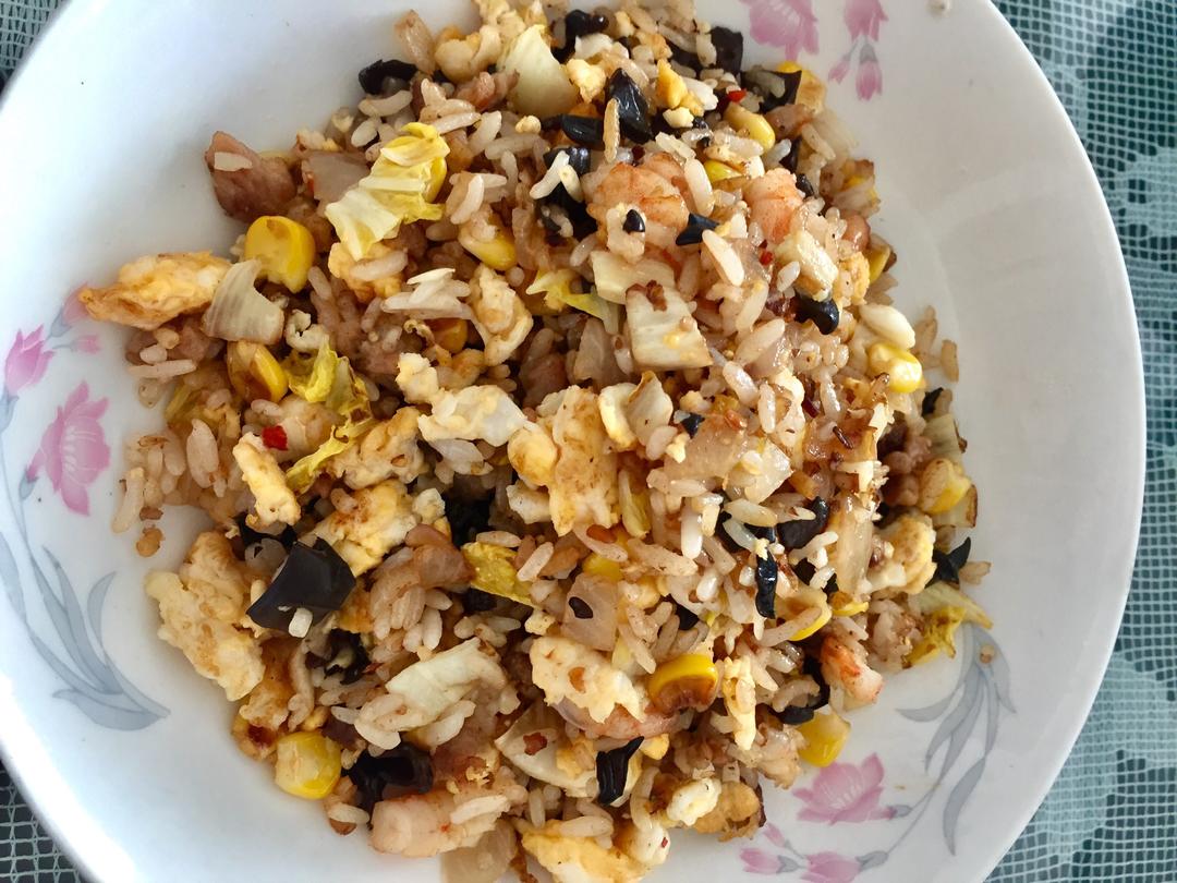 随意的炒饭