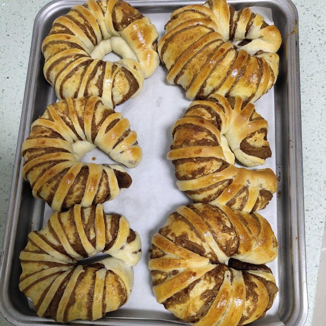豆沙面包卷