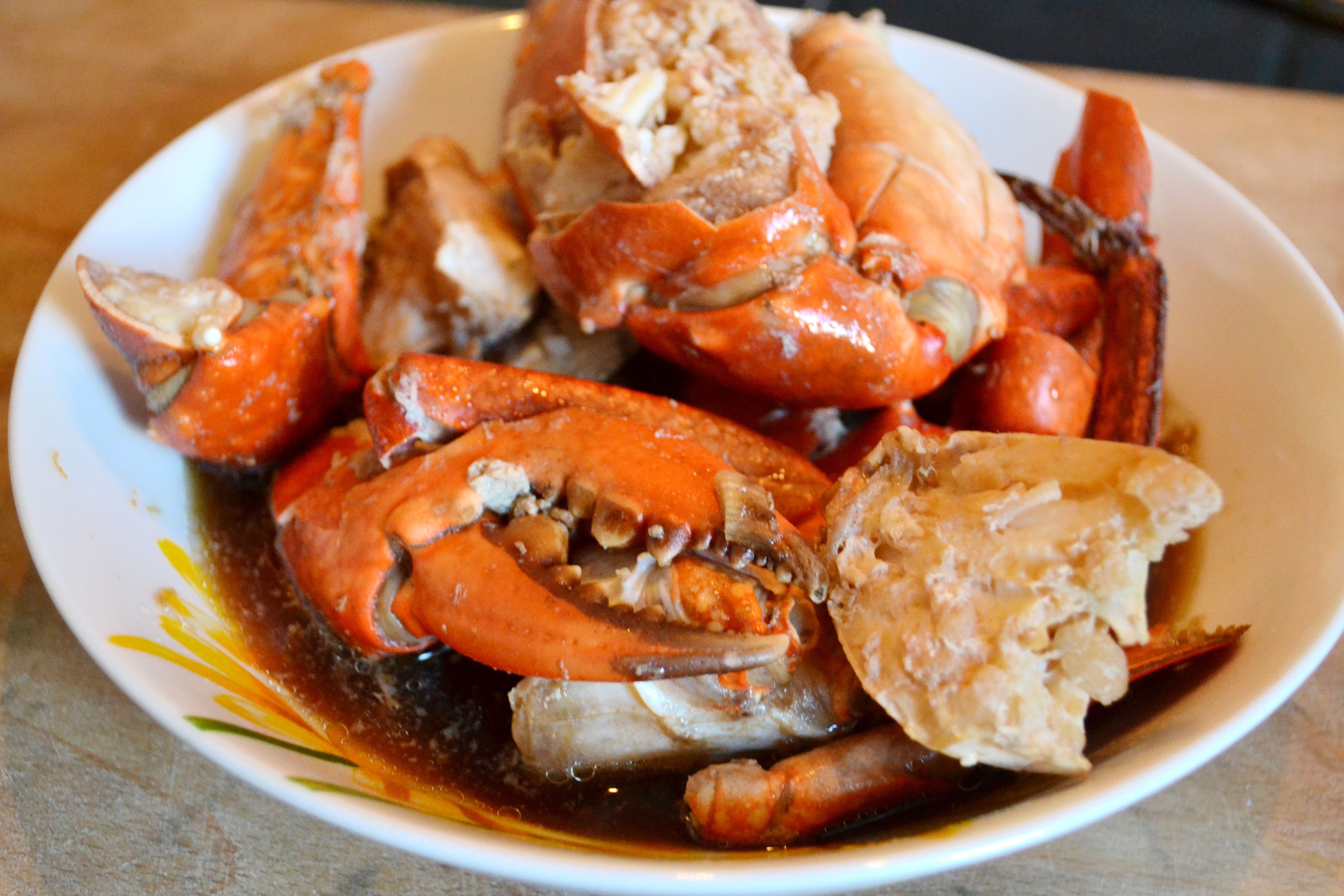 家常炒蟹