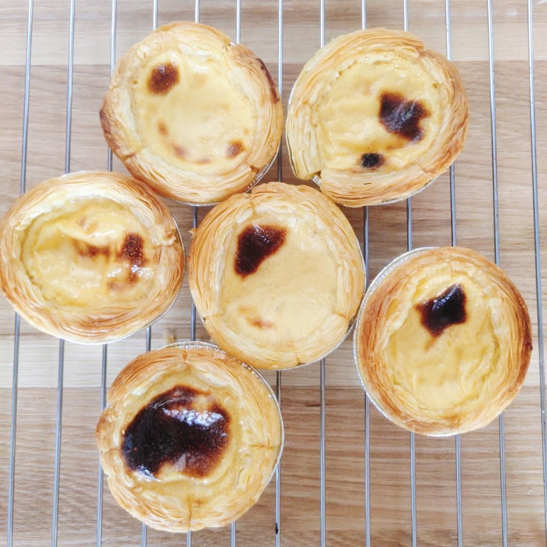 旺仔牛奶简易蛋挞，不用淡奶油，懒人做法