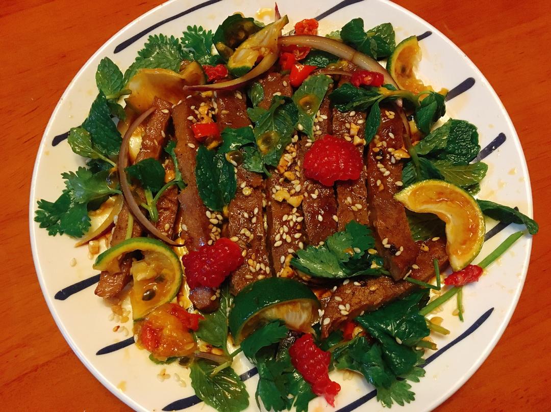风味薄荷牛肉