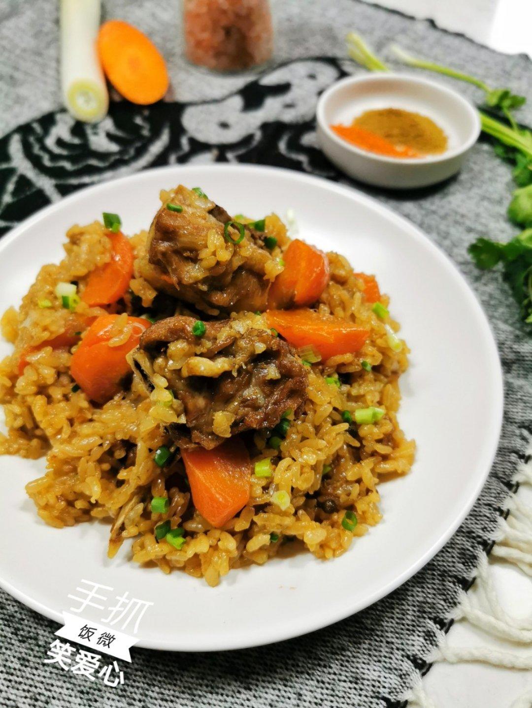 草原手抓羊肉饭