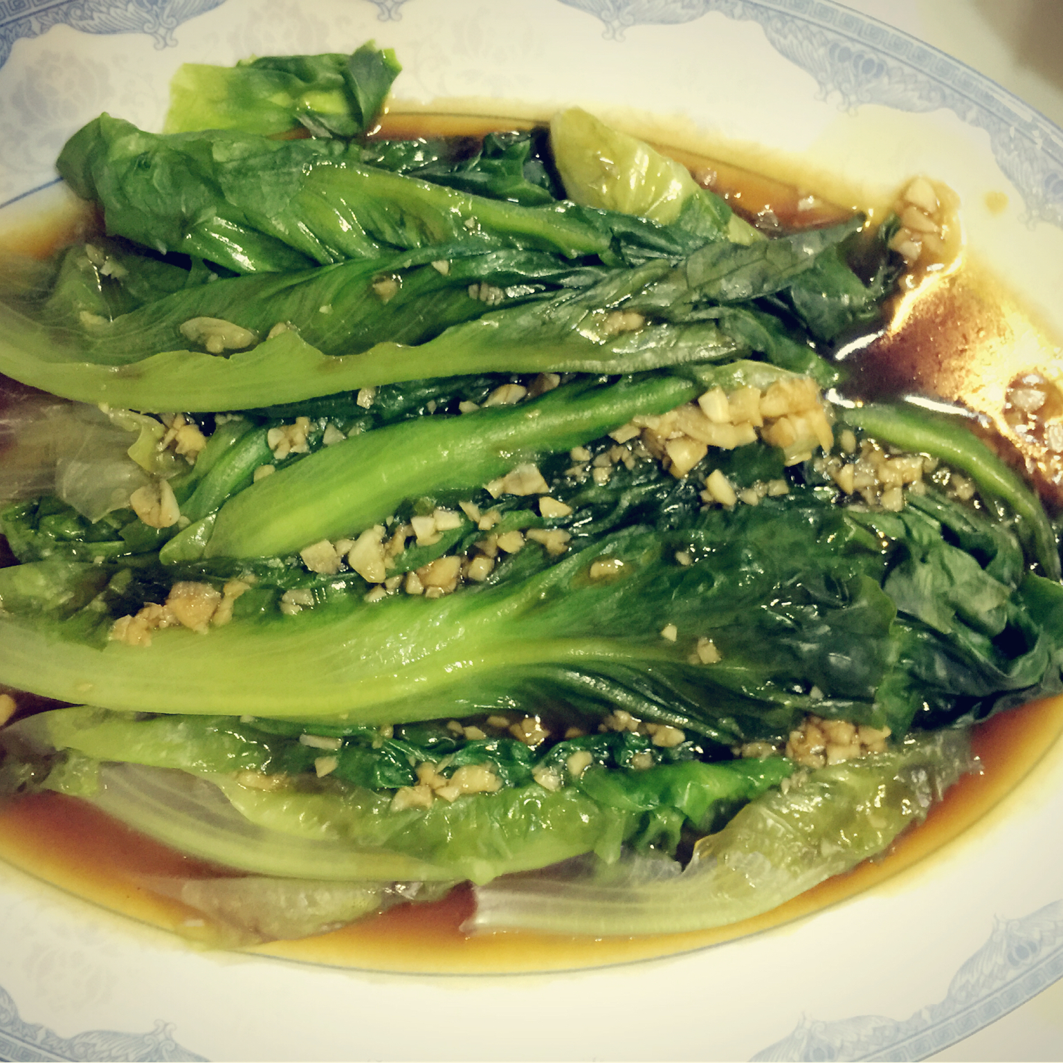 家常菜 蚝油生菜