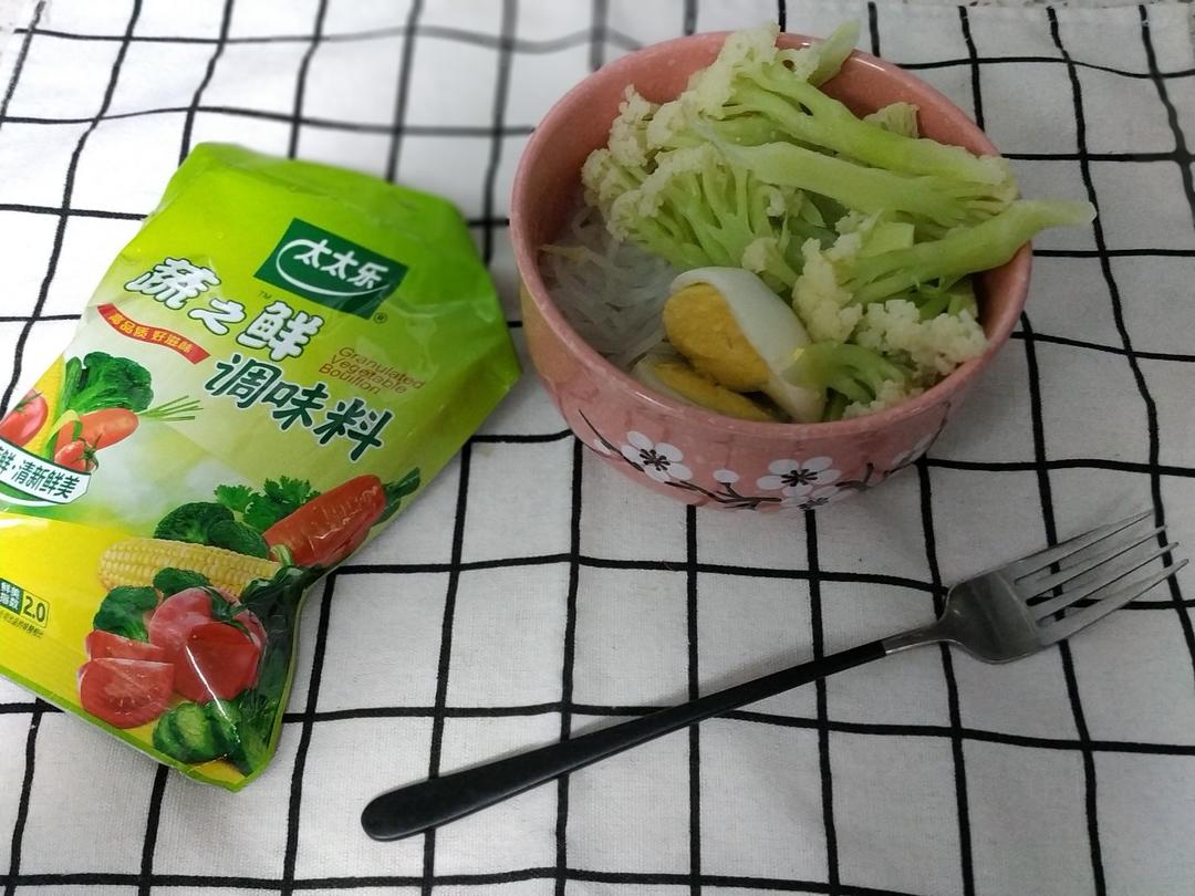 #窈窕蔬女 荞麦鲜汤面