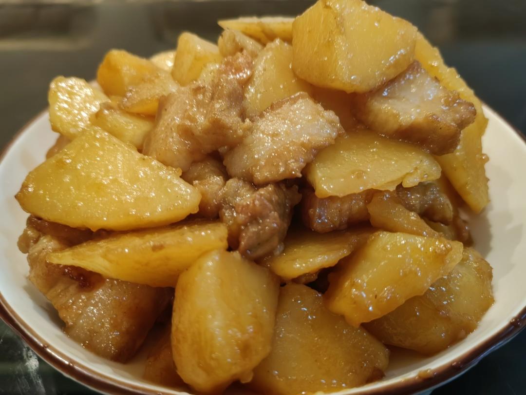 超简单的炖土豆块