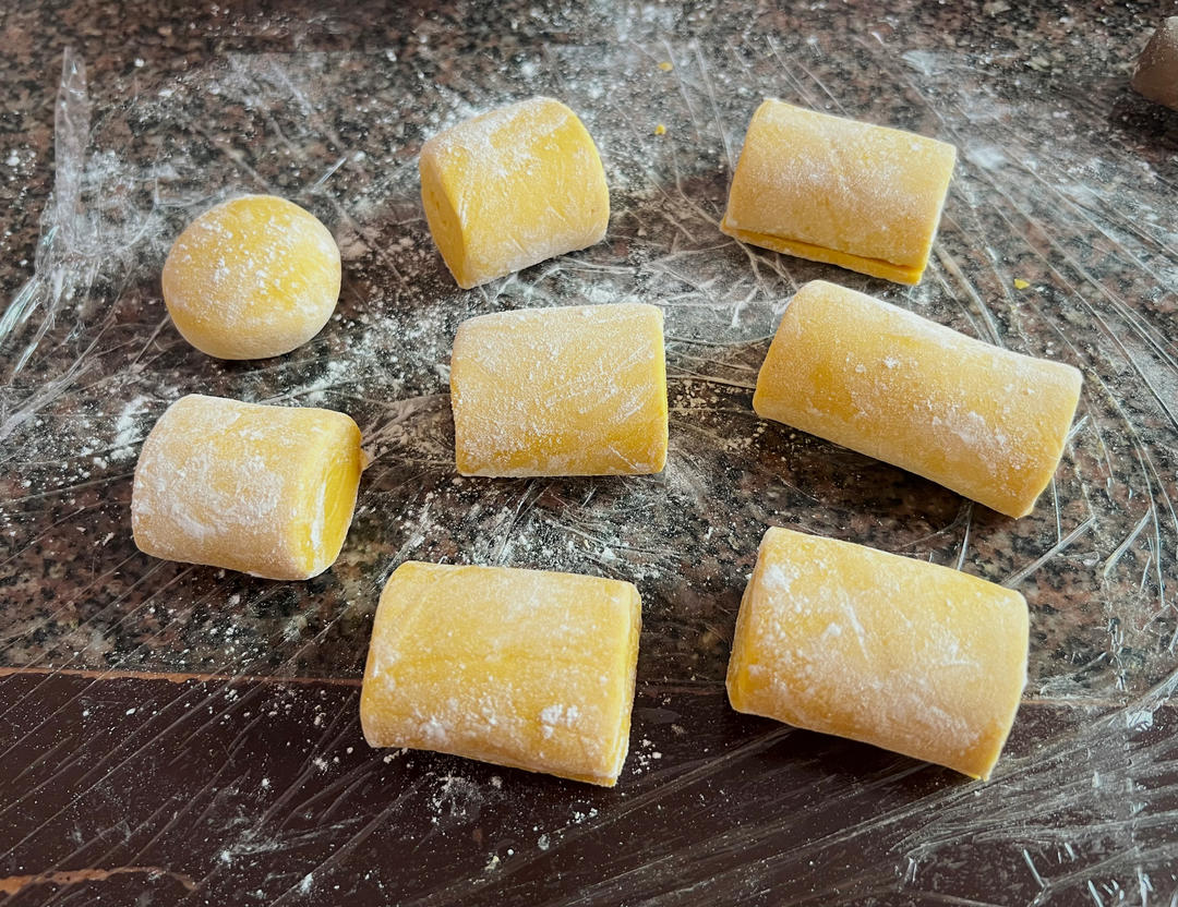 南瓜牛奶刀切馒头