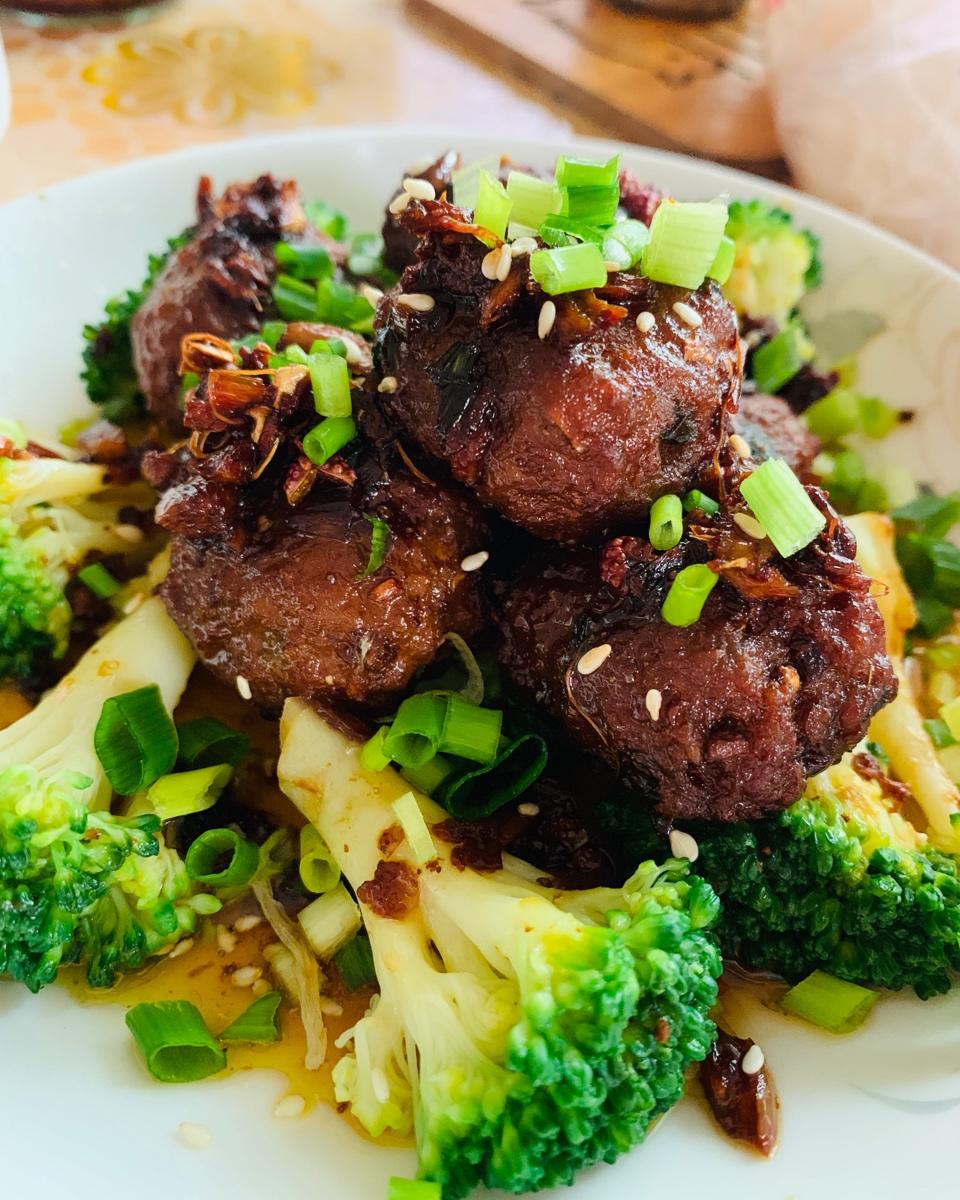 红烧肉圆