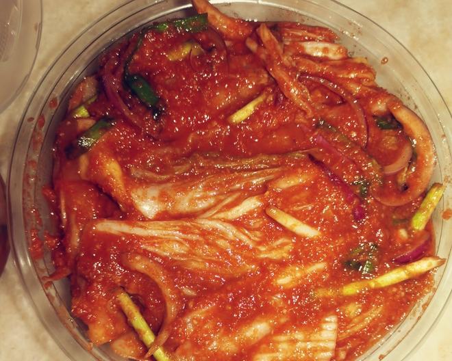 酸甜可口的韩式泡菜的做法