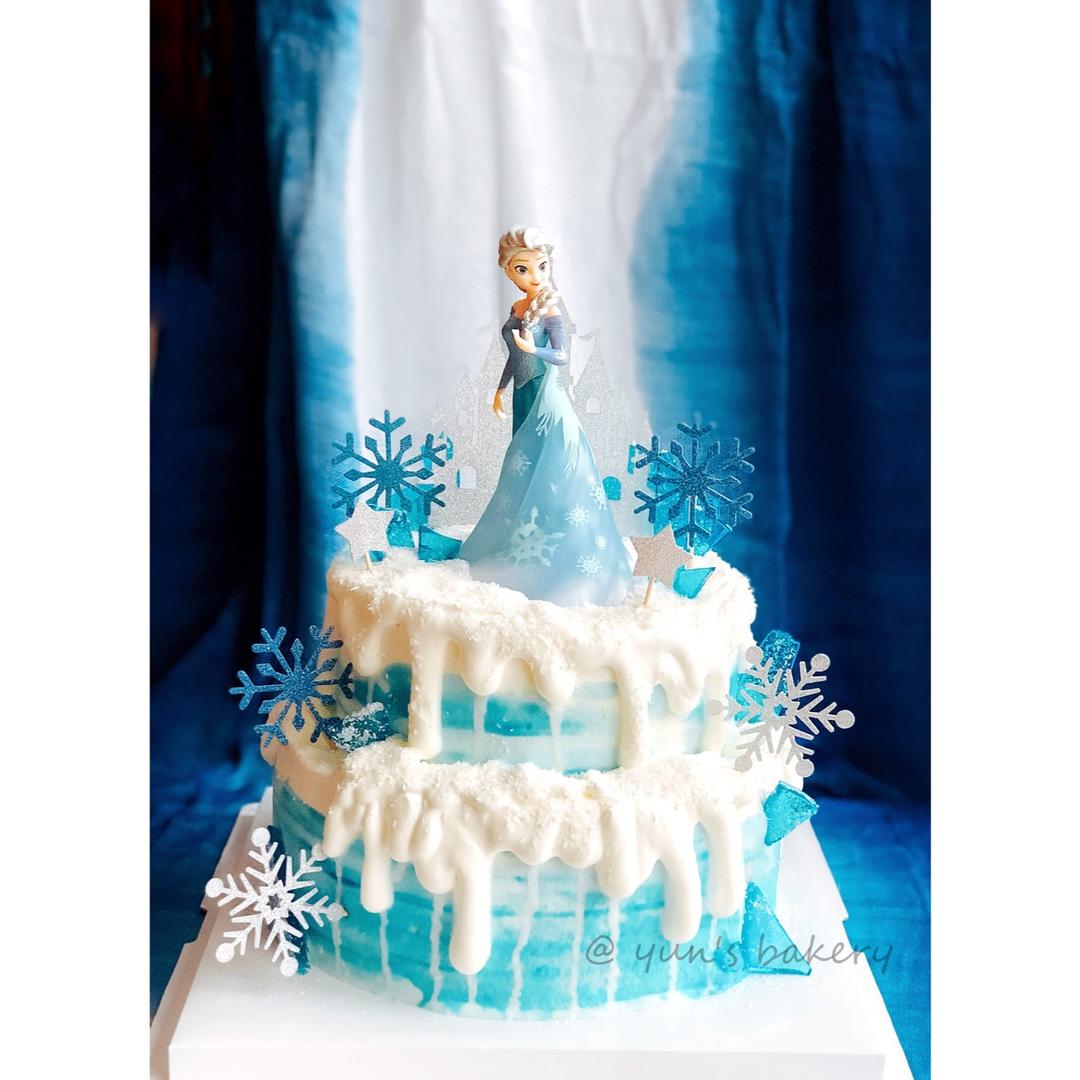 Elsa的冰雪世界——冰山的制作方法