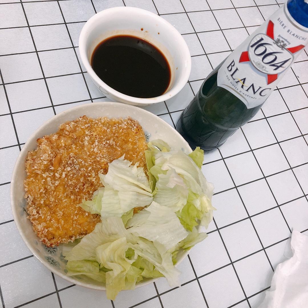 日式炸猪排（附炸猪排酱超⋯好吃😋）