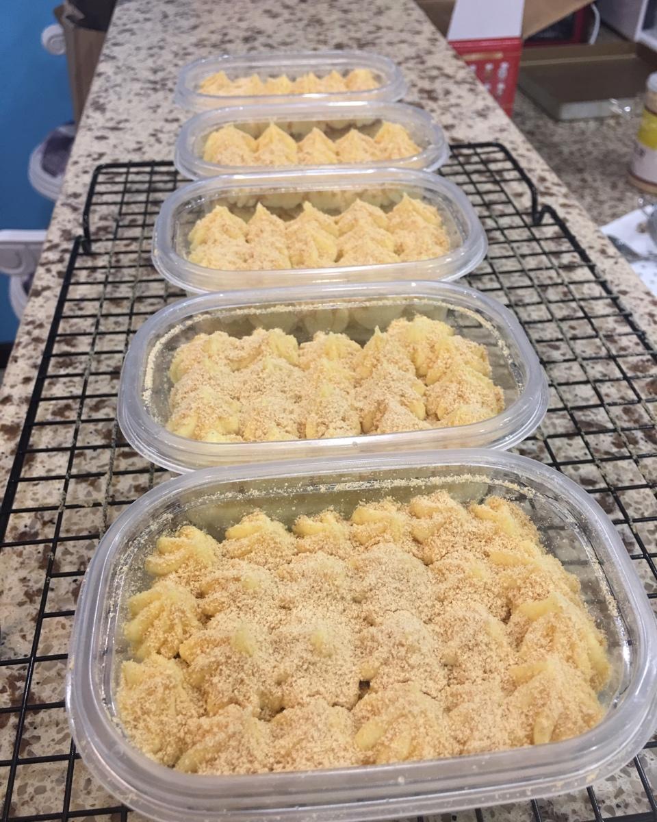 网红日式豆乳盒子蛋糕