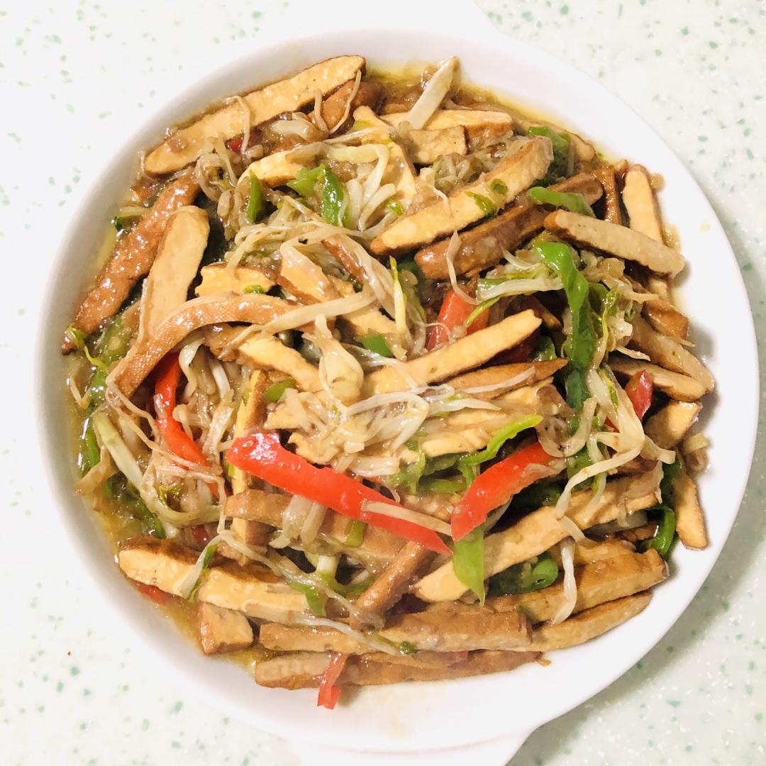 水芹香干炒肉丝