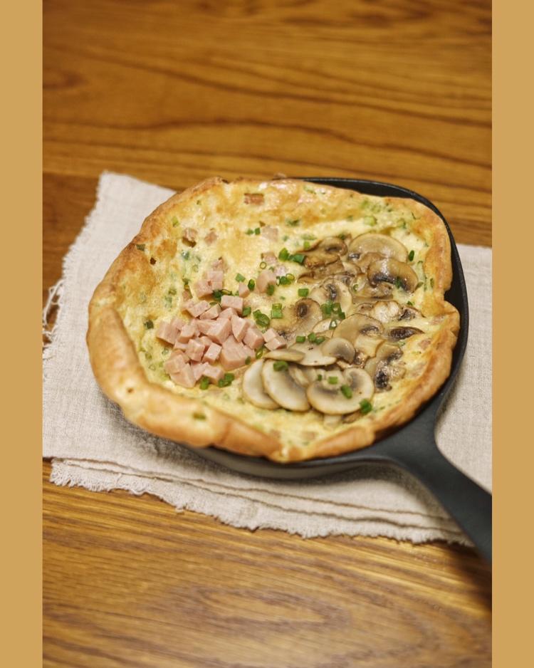 快手早餐 | 荷兰松饼的万能公式（可甜可咸）