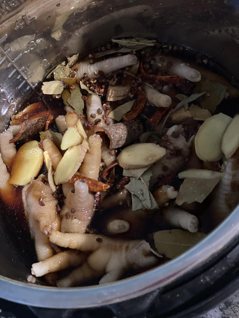 家庭湘菜姜辣鸡爪姜辣凤爪，非常适合新手做的风味鸡爪，软糯入味逼格高
