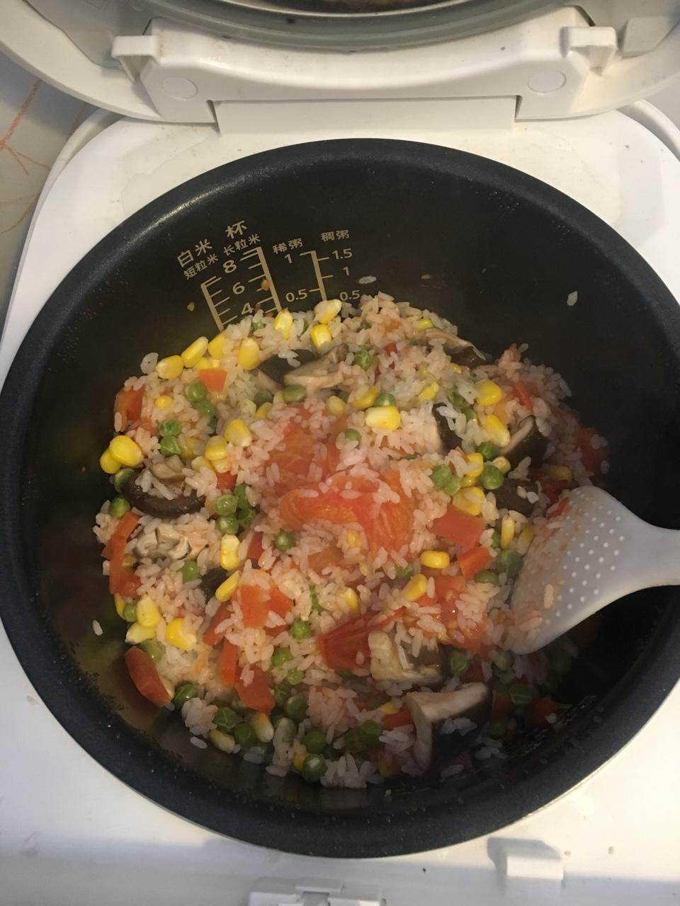 一只番茄饭