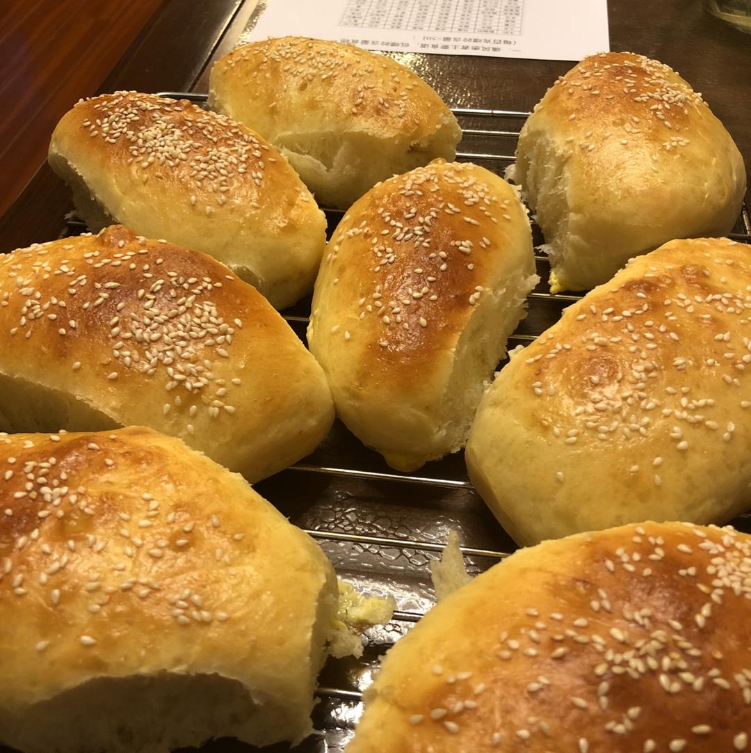 肉松沙拉酱面包（65度汤种）