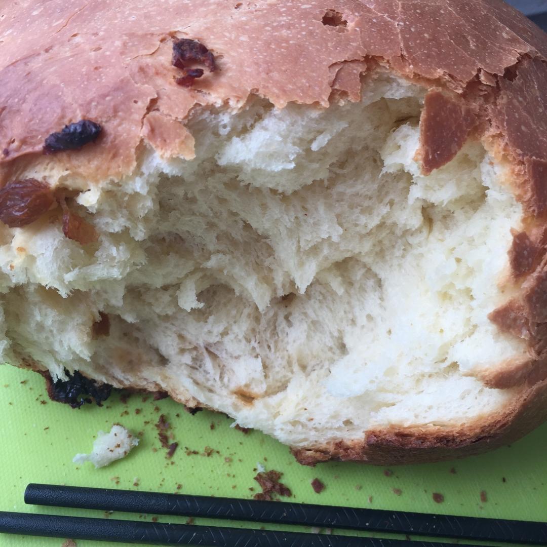 新手入门必做——面包机版葡萄干酸奶吐司