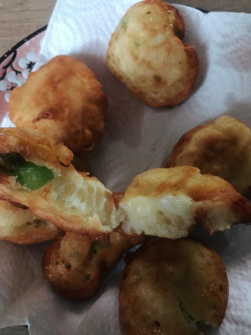 懒人油条做法，手不碰面，一挤就出锅，又软又香